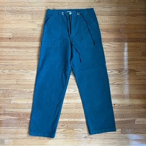 IJJI Unisex Canvas Work Pants - Marquette Green